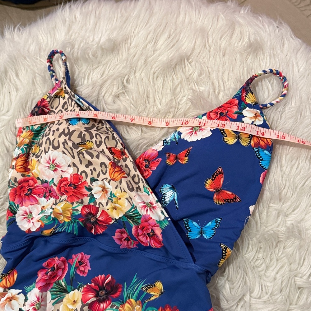 NWOT Johnny Was Fleur Braided Wrap Once Piece In Multi Sz Small lining intact - Picture 9 of 9